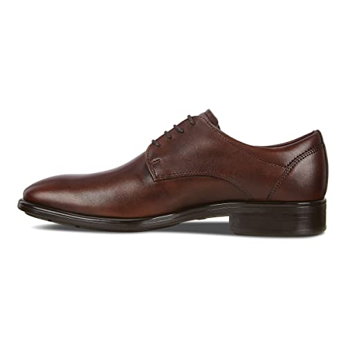 ECCO Men's CITYTRAY Plain Toe Tie Oxford, Brown (COGNAC), 7 US medium - Image 4