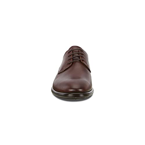 ECCO Men's CITYTRAY Plain Toe Tie Oxford, Brown (COGNAC), 7 US medium - Image 5