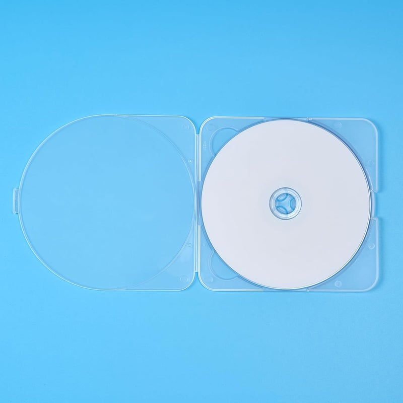 Maxtek Super Slim 38mm Clear DVD Case SpaceSaving Durable Compact CD DVD Bluray Disc Storage 10 - Image 5
