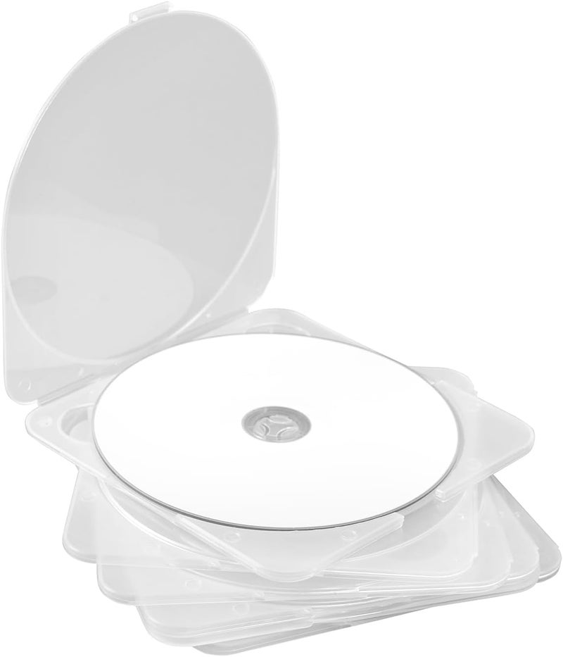 Maxtek Super Slim 38mm Clear DVD Case SpaceSaving Durable Compact CD DVD Bluray Disc Storage 10 - Image 4