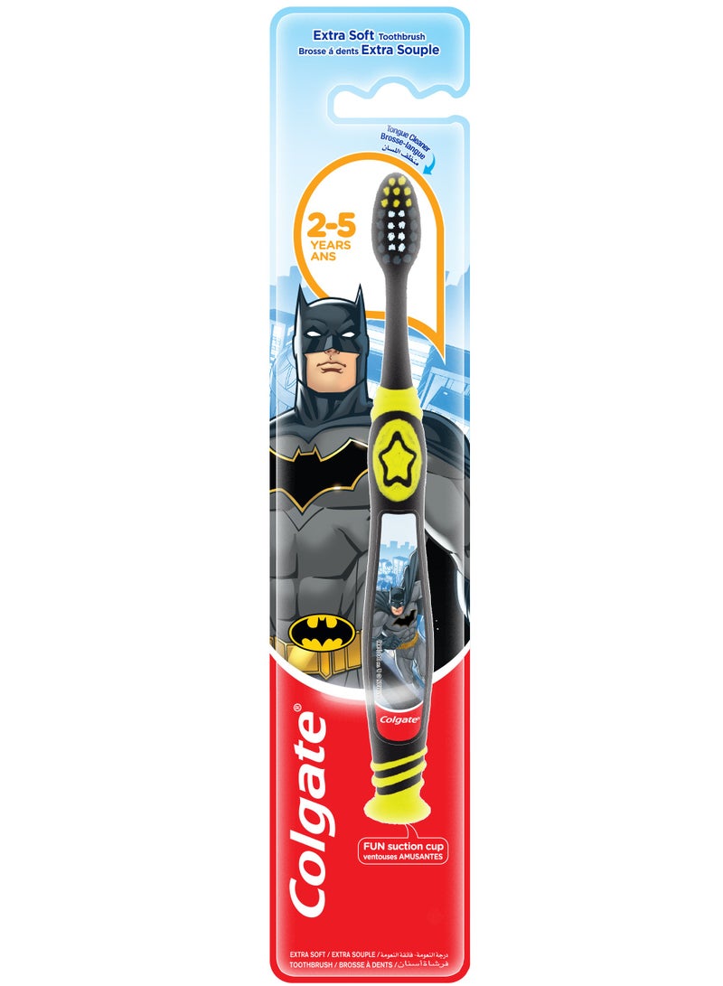 Colgate Toothbrush Kids Batman Extra Soft 2-5 years - Image 1