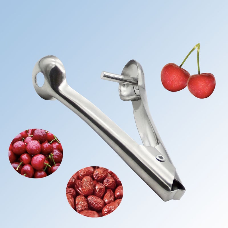 2pcs Reusable Cherry Pitter Hand Operated Fruit Pitter Tool For Rv Camping - Image 3