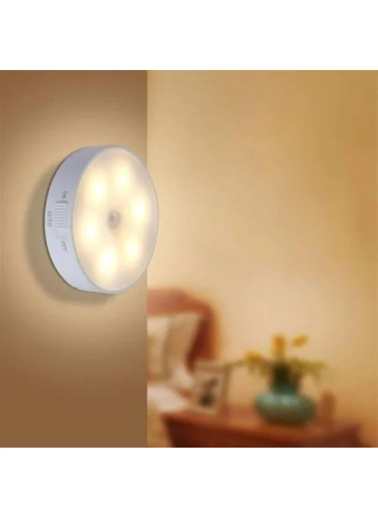 5DM Motion Sensor USB Rechargeable Spot Lamp Magnet and Adhesive Daylight Color LED