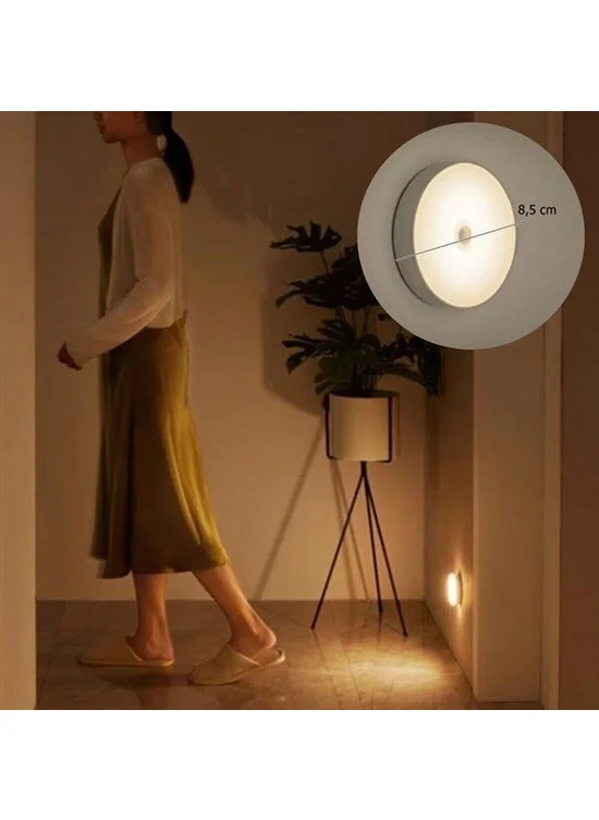 5DM Motion Sensor USB Rechargeable Spot Lamp Magnet and Adhesive Daylight Color LED