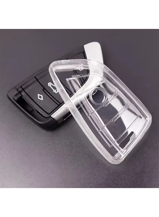 Black Single Shell Ring Pendant Key Cover Compatible With Series 5 3 X3 X1 X5 X6 X2 530Li i3 iX3 - Image 5