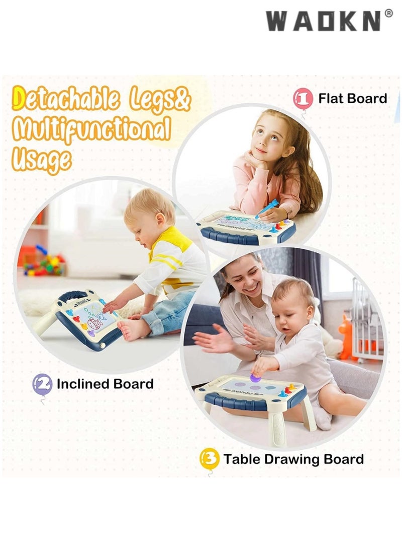 WAOKN Magnetic Drawing Pad & Doodle Board for 1 to 2 Year Old Kids - Educational Learning Toys That Foster Creativity & Fine Motor Skills for 1, 2, & 3 Year Olds - Perfect Gift for Little Explorers' Birthdays & Developmental Milestones  - Image 5