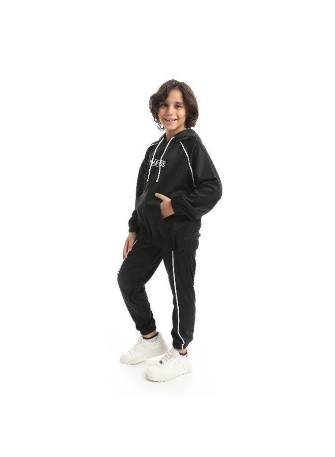 سيزار ترنج رياضي اولادي مزود بطباعة علي الصدر - Image 2