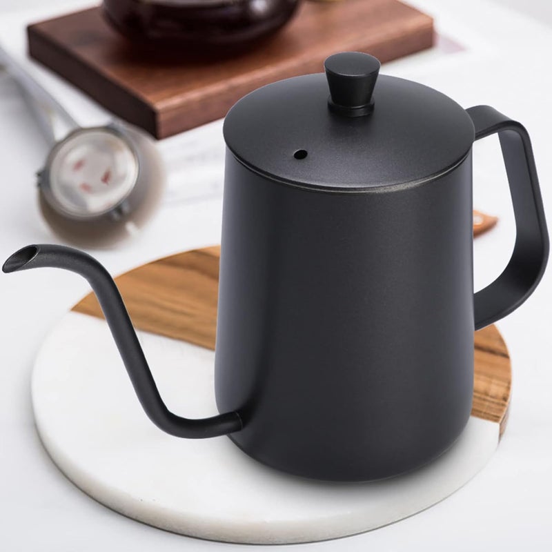 Pilipane Coffee Kettle for Stove Top Premium Gooseneck Kettle Pour Over Coffee Kettle Tea Pot Stovetop Teapot Hot Water Heater for Camping Home Kitchen Stainless Steel Small 350 ml11 Oz - Image 4