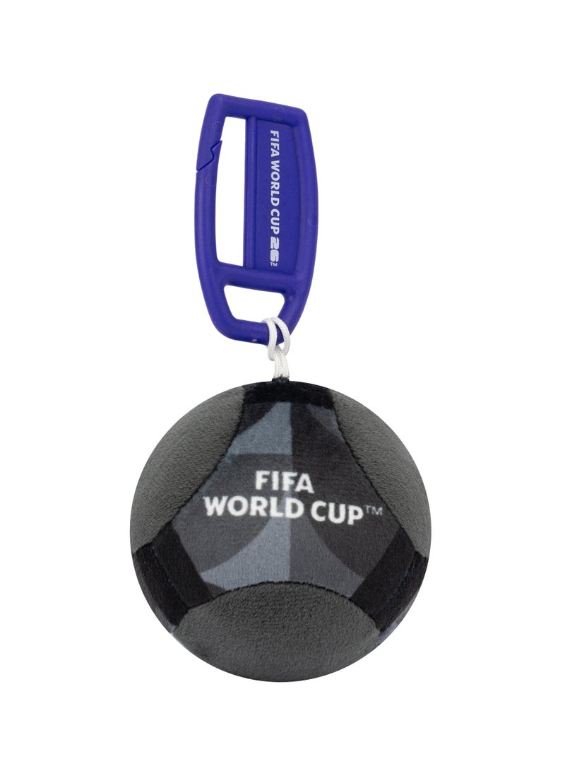 Squishmallows FIFA® World Cup 2026™ 3-Inch  Plush Soccer Ball Keychain Grey color – Soft Collectible for fans - Image 3