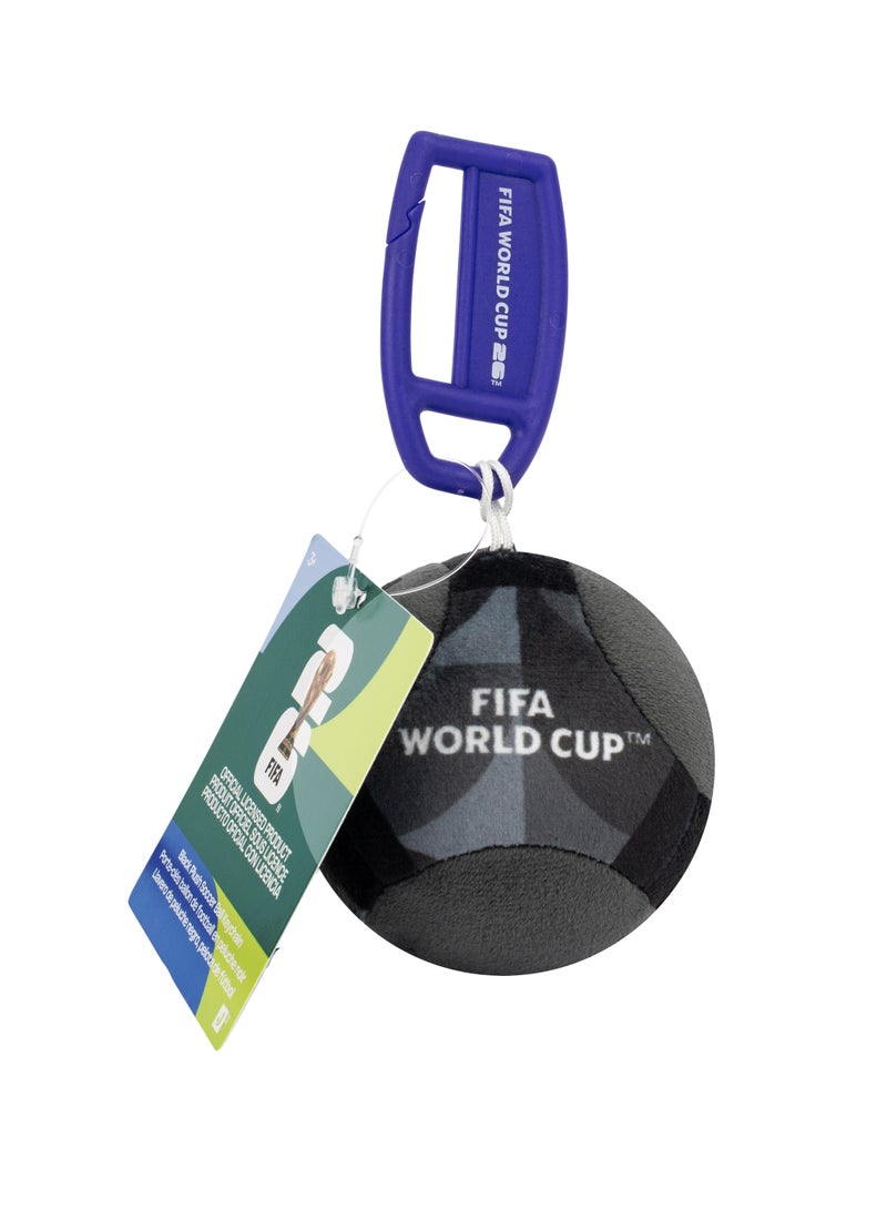 Squishmallows FIFA® World Cup 2026™ 3-Inch  Plush Soccer Ball Keychain Grey color – Soft Collectible for fans - Image 4