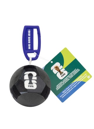 FIFA® World Cup 2026™ 3-Inch  Plush Soccer Ball Keychain Grey color – Soft Collectible for fans - view 5