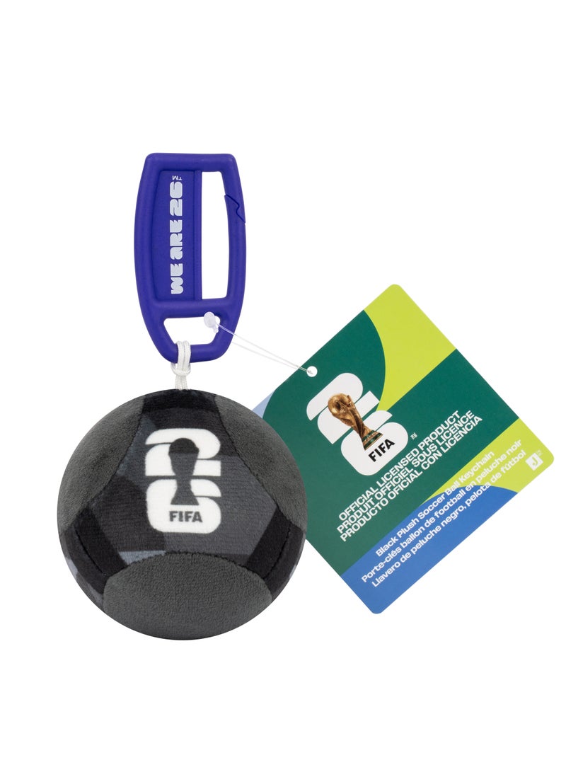 Squishmallows FIFA® World Cup 2026™ 3-Inch  Plush Soccer Ball Keychain Grey color – Soft Collectible for fans - Image 5