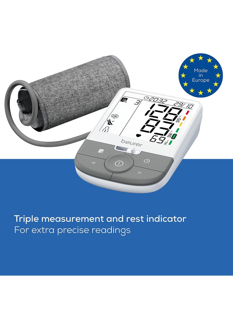Beurer BM 53 Upper Arm Blood Pressure Monitor Made in Europe AFib Detection for Stroke Prevention Cuff size 22-42 cm Compatible with Apple and Samsung Health App 5 Years Warranty - Image 2
