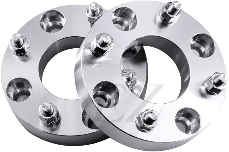 ezaccessory 2 Wheel Adapters Spacers 4x4.25 to 4x4.25 (4x108 to 4x108) Thickness 1 Inch - Image 1