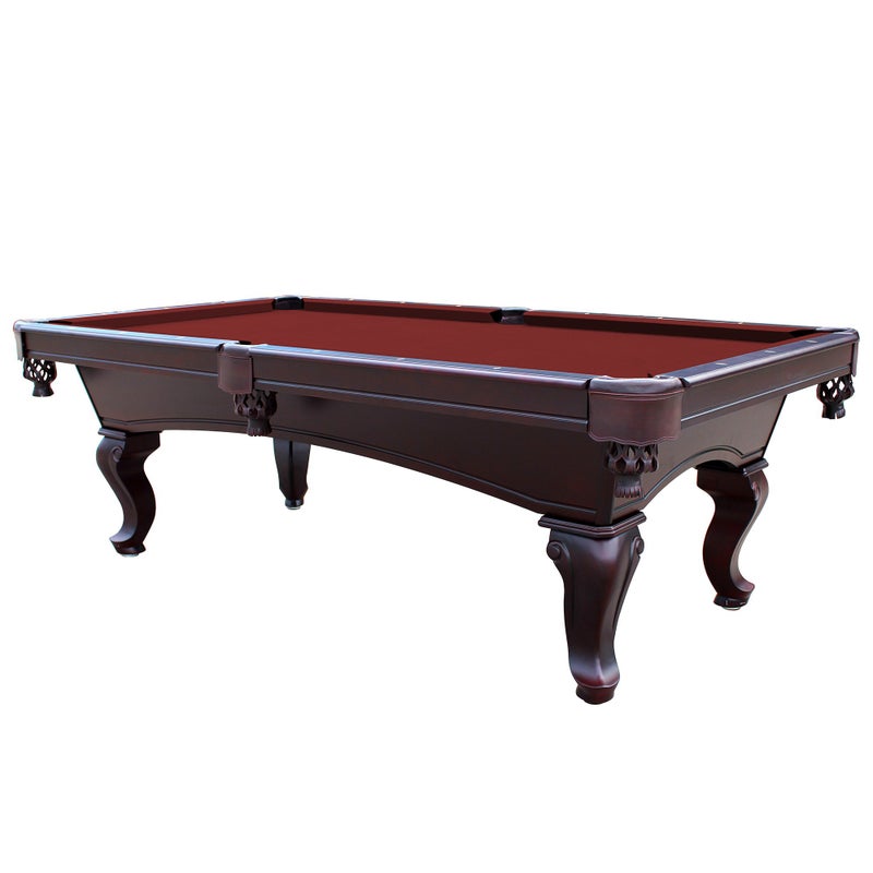 HATHAWAY Championship Saturn II Billiards Cloth Pool Table Felt , Burgundy, 7-Feet - Image 4