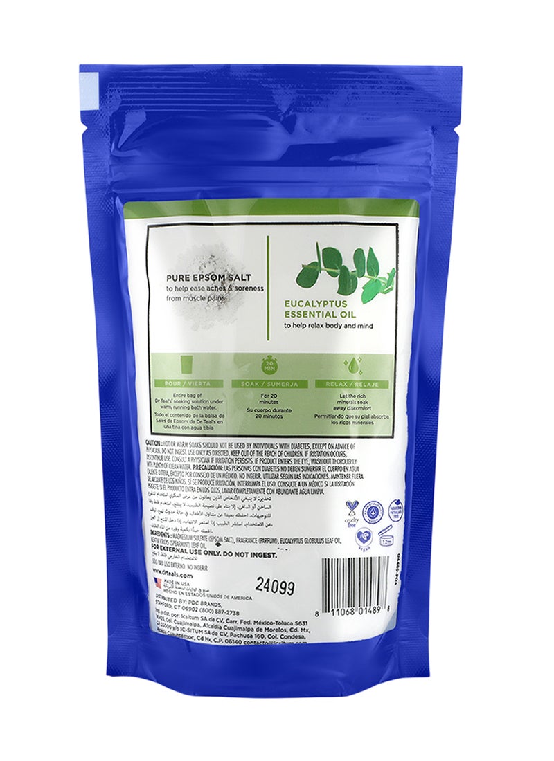 Dr Teal's Epsom Bath Salt - Eucalyptus And Spearmint - Image 2