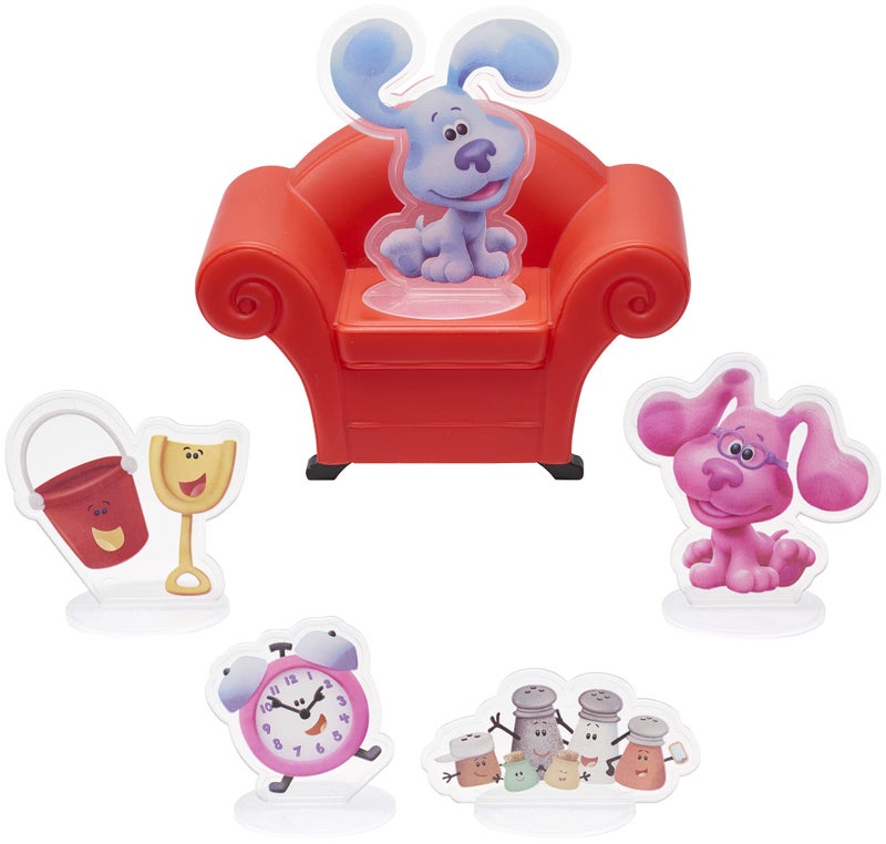 DecoPac DecoSetÂ® Blueâ€™s Clues & You Cake Topper, 6-Piece Set of Decorations with Blue and Friends, Create an Adorable Birthday Cake - Image 2