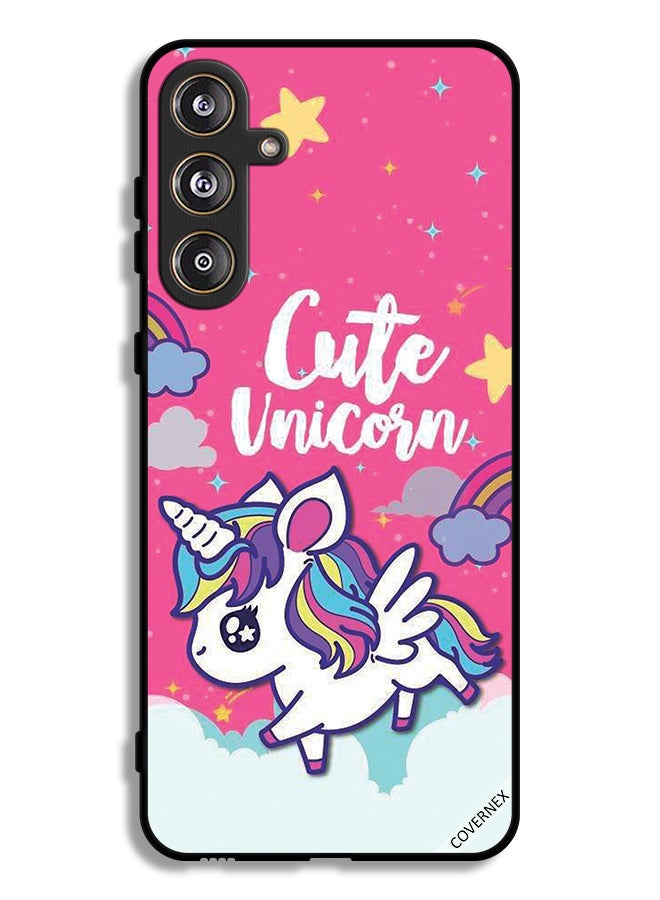 Covernex Samsung Galaxy F55 5G Protective Case Cover Cute Unicorn - Image 1