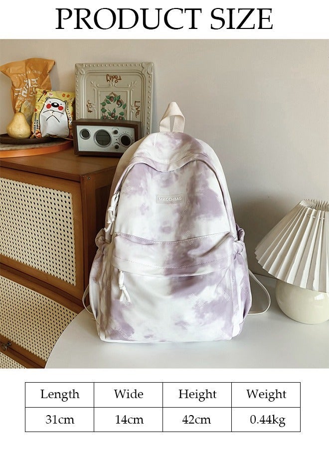 DUNISO School Backpack Large Capacity Multi-pocket Students Backpack School Bag Fashion Book Bags Waterproof Wear-resistant Backpacks for Teen College Students Laptop Bag for Casual Travel - Image 4