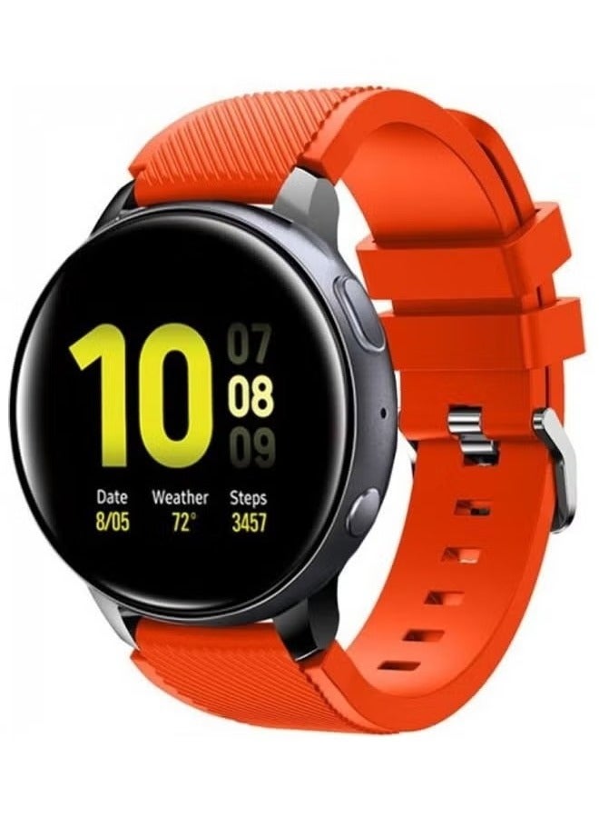 vesus Replacement Band For Samsung Galaxy Watch 4 Orange