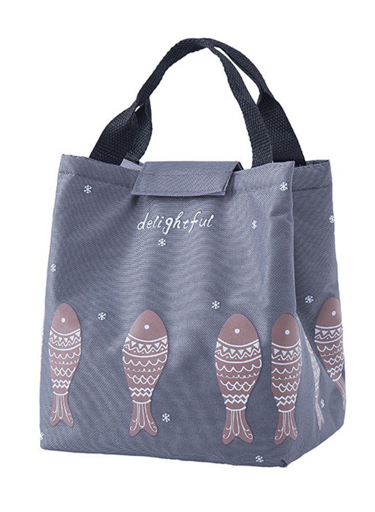 Deo King Oxford Cloth Waterproof Insulation Lunch Box Bag - Image 1