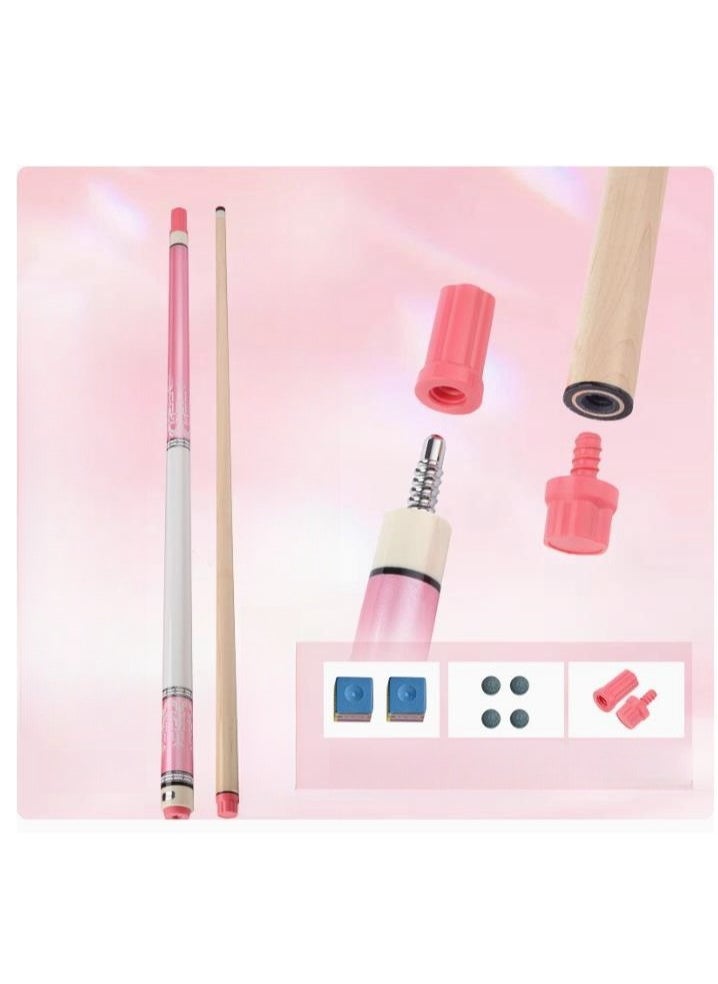 Generic - Hongke Pink Black Technology Billiards Club Black 8 Clubs Chinese Black 8 American 9 Balls - Image 1
