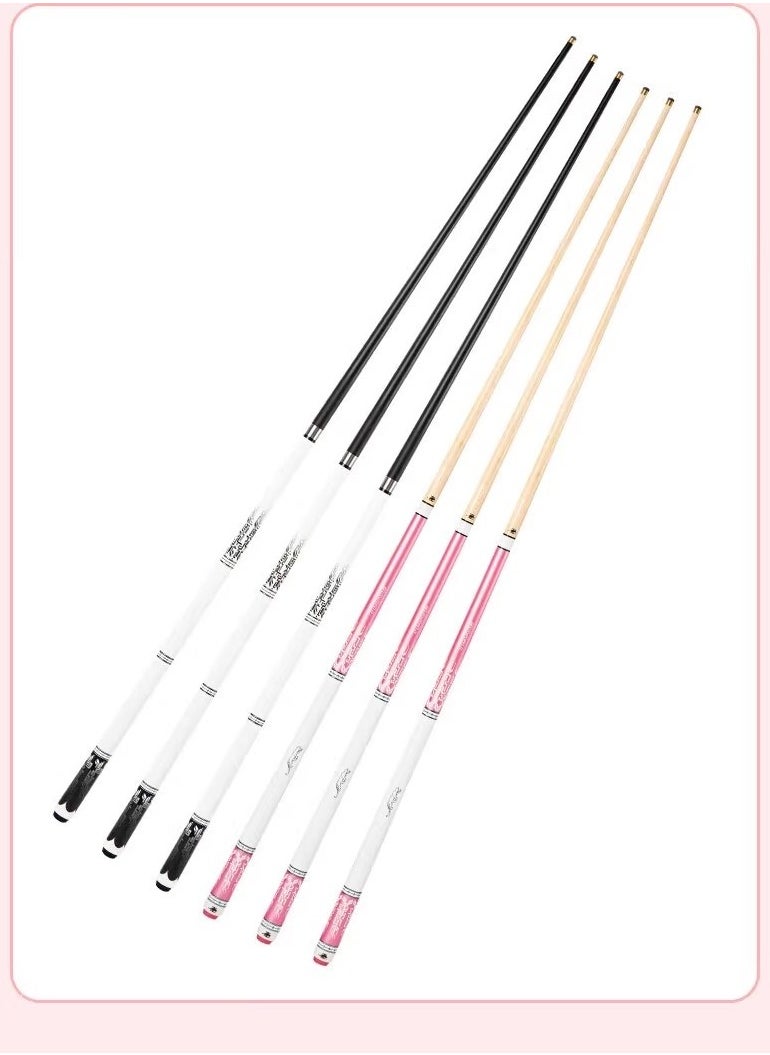 Generic - Hongke Pink Black Technology Billiards Club Black 8 Clubs Chinese Black 8 American 9 Balls - Image 1