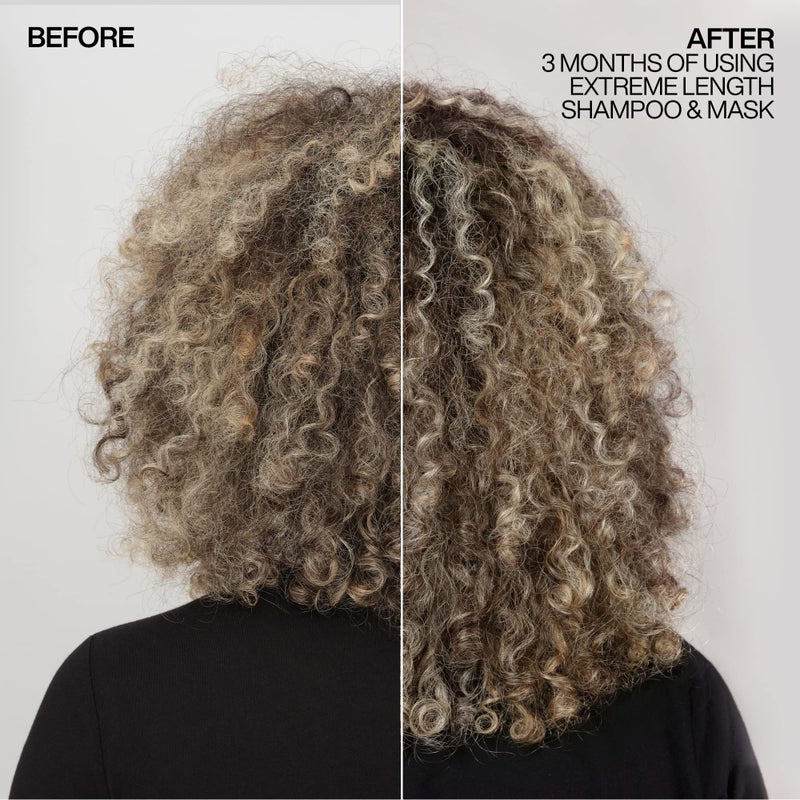 Redken Redken Extreme Length Triple Action Treatment Mask, Rinse-Out Mask With Biotin & Niacinamide - Image 5