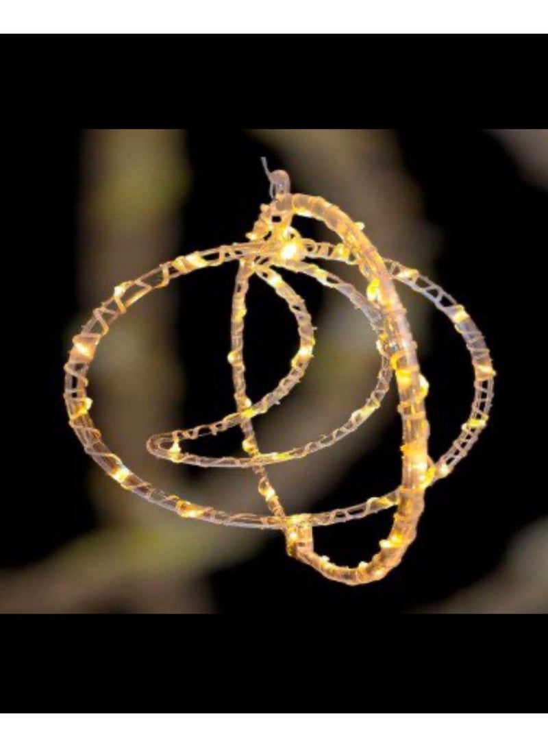 Ramadan Decoration Double Round Pendant Light