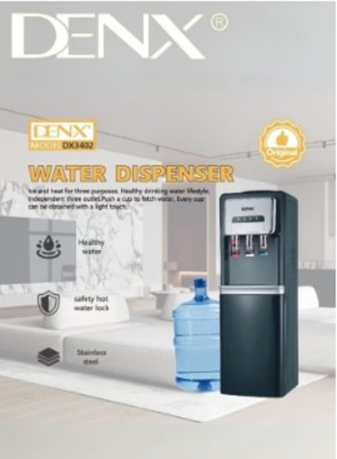 Denx Hot, Cold, and Normal Water Dispenser – Made of Stainless Steel, Hygienic, with Safety Lock, 600W Power - Image 5