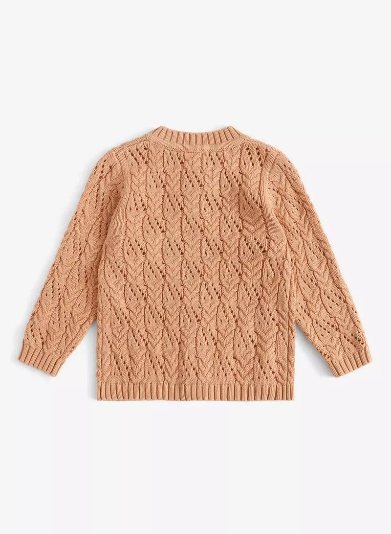 Baby Unisex Button Front Cardigan  - Image 2