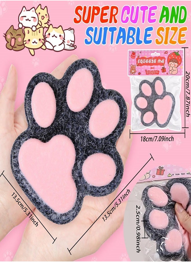 squishy Squishy Big Cat Paw Squishy Fidget Toys for Kids and Adults, Soft Cat Paw Squeeze Toys for Stress , Relief Anxiety  - Image 2