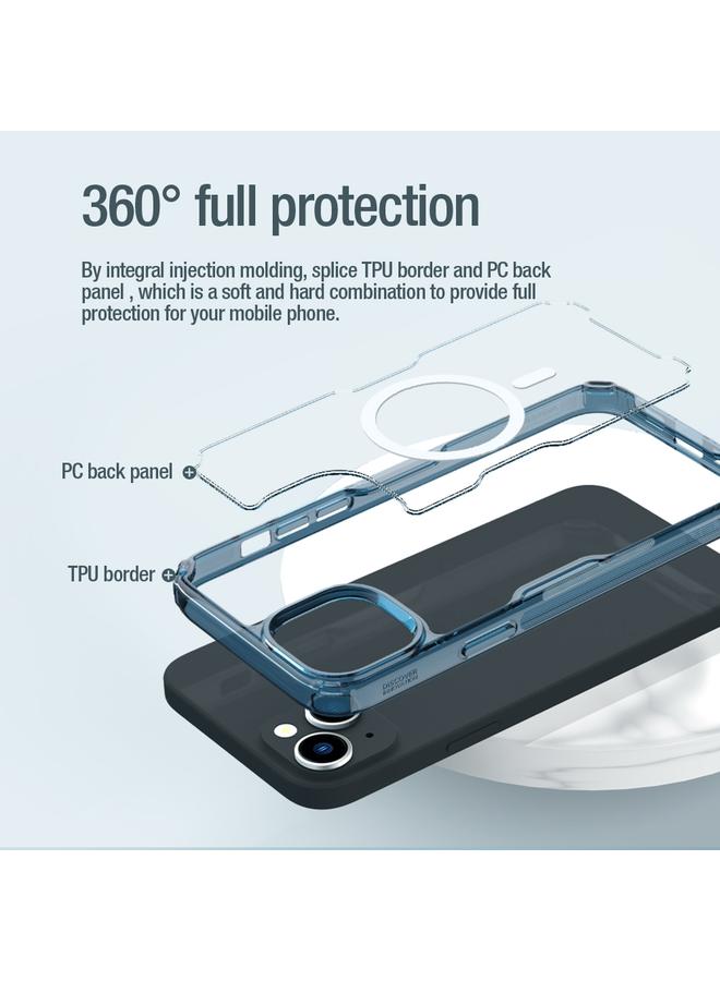 Nillkin Case For iPhone 15 Plus Ultra Clear Magsafe PC + TPU Phone Case - Image 5