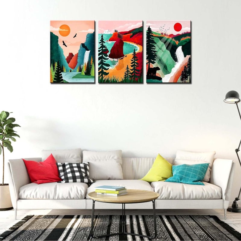 Tucocoo National Park Landscapes Canvas Art Set - Image 4