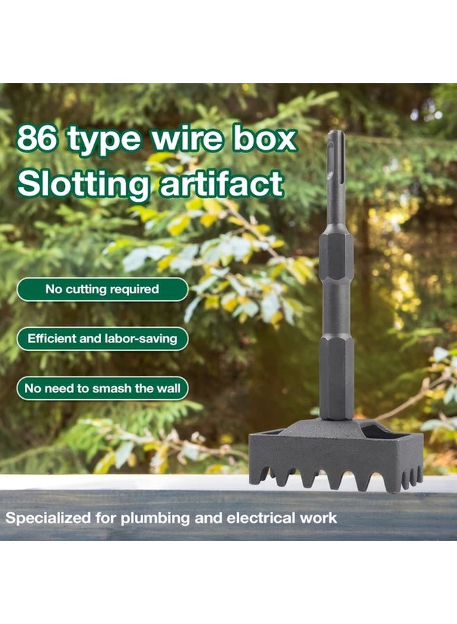 86 Type Square Wire Box Punch Tool Heavy Duty Carbon Steel Non Slip Handle - Image 3