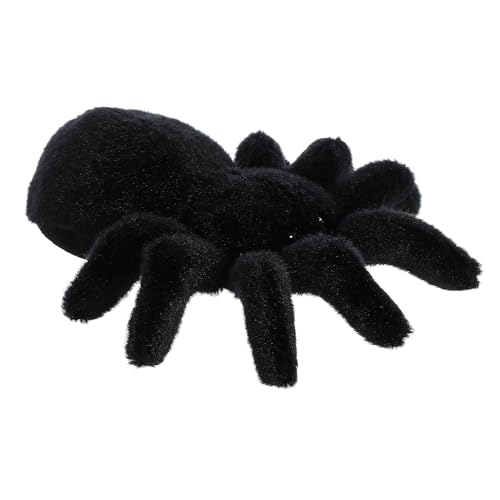 Aurora® Adorable Mini Flopsie™ Tod Tarantula™ Stuffed Animal - Playful Ease - Timeless Companions - Black 8 Inches - Image 1