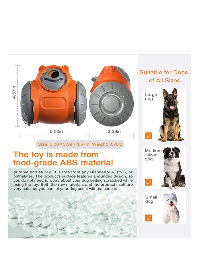 Generic - Dog Treat Dispenser Toys Puppy Interactive Puzzle Toy Doggy Slow Feeder Pet Food Dispensing for Big Medium Small Dogs - Image 1