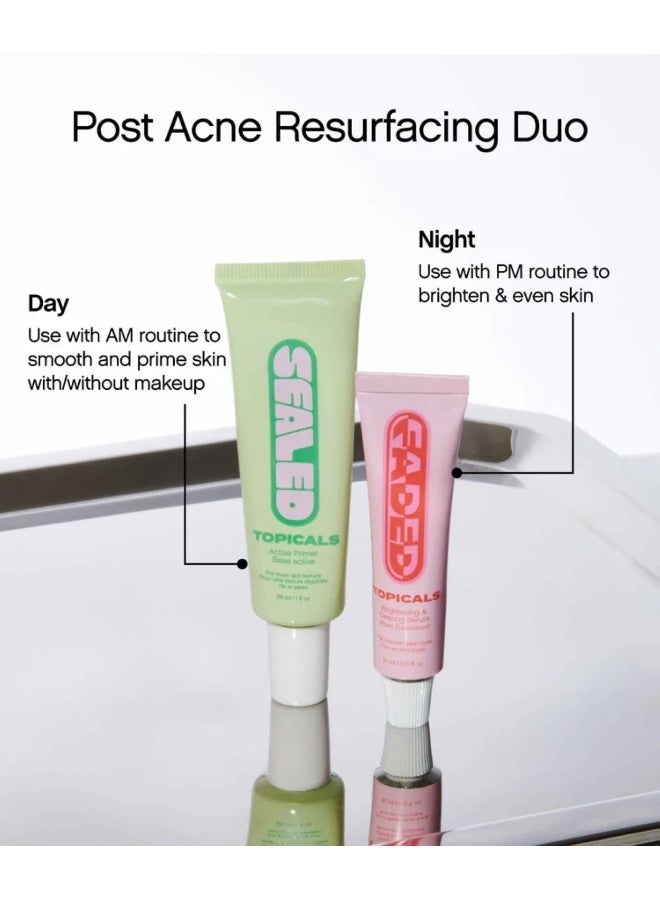 Topicals Faded Brightening and Clearing Serum | Reduces Discoloration, Post-Blemish Marks, Scars and Spots | Contains Kojic Acid and Niacinamide | Dermatologist-tested, Vegan, Cruelty-Free (1.7 Fl Oz) - Image 5