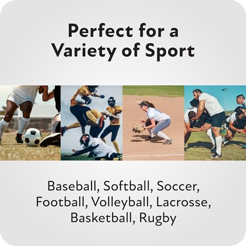 Sof Sole All Sport Over-the-Calf Team Athletic Performance Socks (2 Pair), Medium, White - Image 2