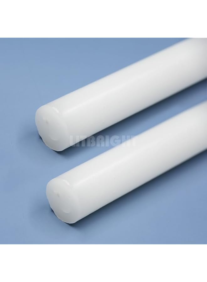 The Bros 4 pcs White Long Taper Candles for Weddings, Dinner Parties, Birthdays & functions (20 CM) - Image 3