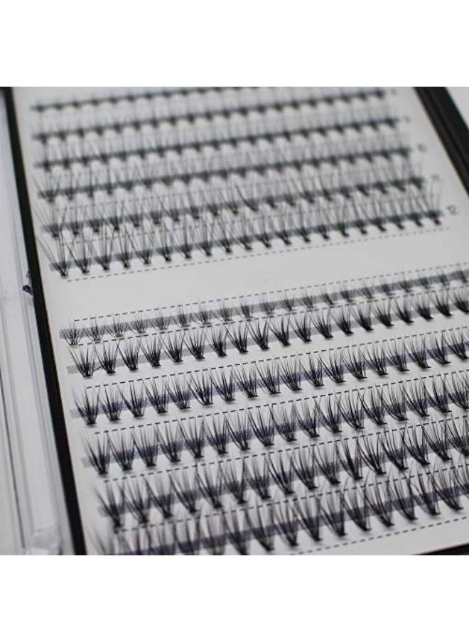 Scala 240Pcs 10 Roots /20 Roots Mixed 0.07Mm /0.10 Mm Mixed 812Mm1014Mm And Under Eyelashes Mixed C Curl Natural False Eyelash Extension Soft Lashes Individual Eyelashes (1014Mm Mixed)