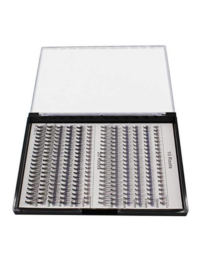 Scala 240Pcs 10 Roots /20 Roots Mixed 0.07Mm /0.10 Mm Mixed 812Mm1014Mm And Under Eyelashes Mixed C Curl Natural False Eyelash Extension Soft Lashes Individual Eyelashes (1014Mm Mixed)