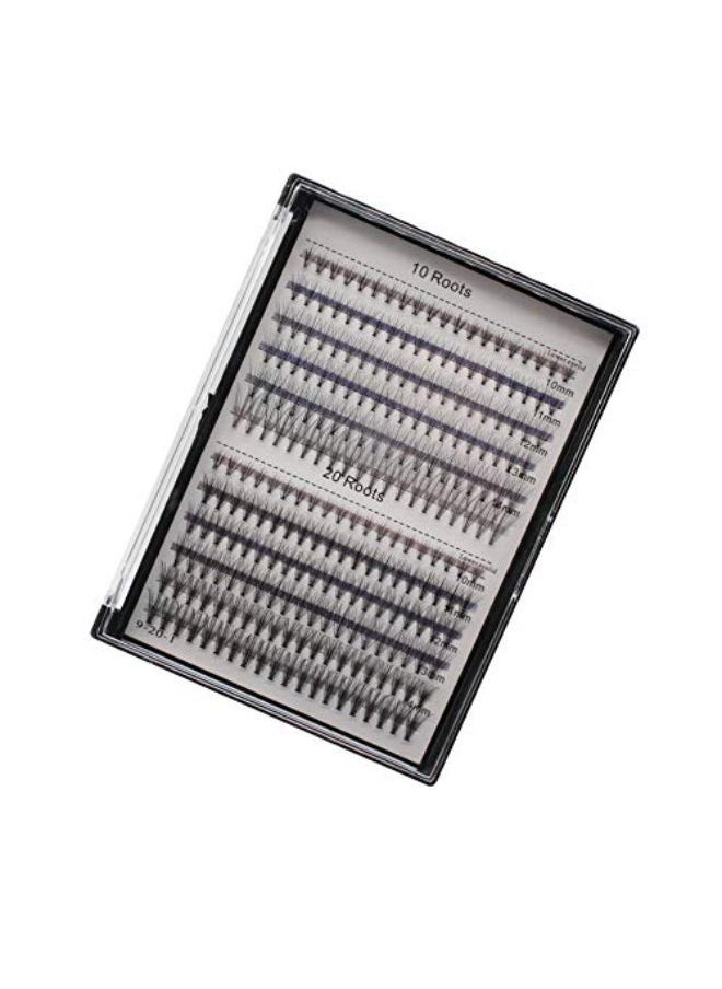 Scala 240Pcs 10 Roots /20 Roots Mixed 0.07Mm /0.10 Mm Mixed 812Mm1014Mm And Under Eyelashes Mixed C Curl Natural False Eyelash Extension Soft Lashes Individual Eyelashes (1014Mm Mixed)
