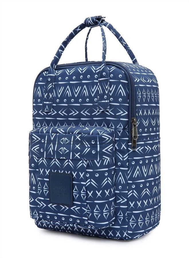 HotStyle BESTIE+ Fashion Mini Backpack for Girls & Kids, Small Diaper Bag Backpack, Cute for Travel, Hiking & Day Trip, Boho, Navy - Image 1