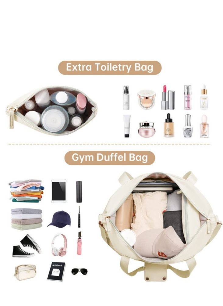 MIXDE - Diaper Bag Tote with Pacifier Case and Changing Pad, Large Capacity Mommy Bag for Hospital and Weekender Travel, Functional Baby Bag Newborn Baby Essential - Image 1
