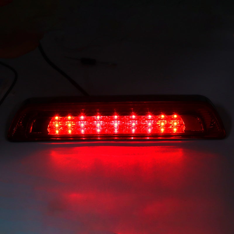 Third Brake Light: Red LED Illumination, Plug-n-play Operation, Low Power Consumption, Long Lasting - High Mount Stop Lamp for 2007-2018 Toyota Tundra - Image 2