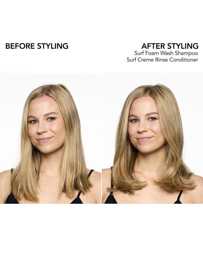 Bumble and Bumble . Surf Foam Wash Texturizing Shampoo | For Seabreezy Texture | Volumizing | Wavy, Straight, 8.5 Fl Oz - Image 2