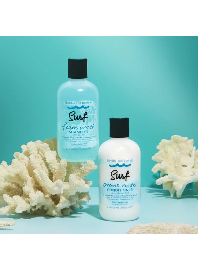 Bumble and Bumble . Surf Foam Wash Texturizing Shampoo | For Seabreezy Texture | Volumizing | Wavy, Straight, 8.5 Fl Oz - Image 5