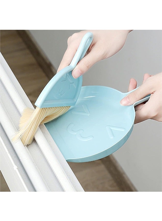 3PCS Mini Broom and Dustpan Set for Home, Car, Kitchen, Table, Kids - Durable Plastic Bristles, Handheld, Hangable, 3 Colors - Image 5