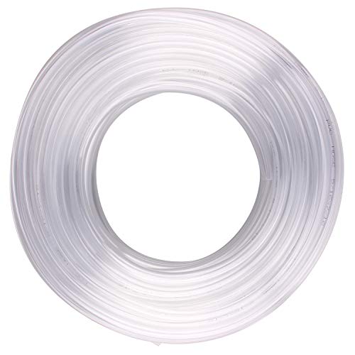DERNORD PVC Tubing 5/16"ID X 7/16"OD Flexible Clear Vinyl Hose 100 Feet for Food Grade - Image 1